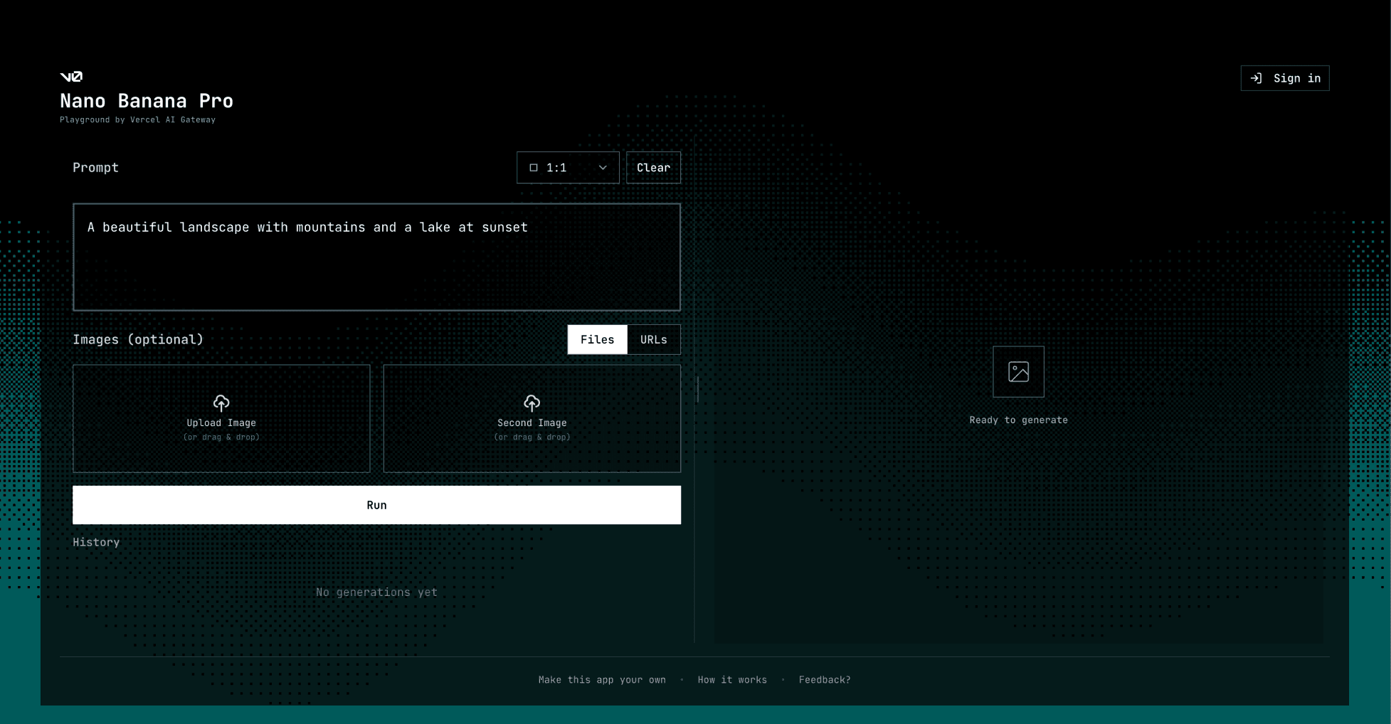 Nano Banana Pro Playground